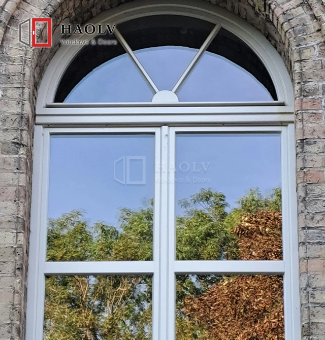 arched aluminum windows